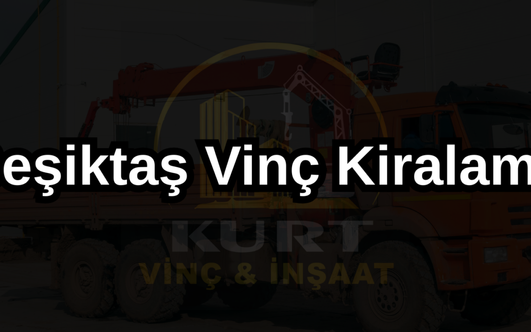 Beşiktaş Vinç Kiralama