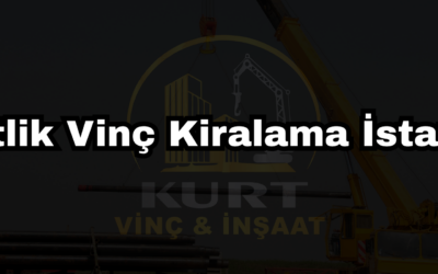 Saatlik Vinç Kiralama İstanbul